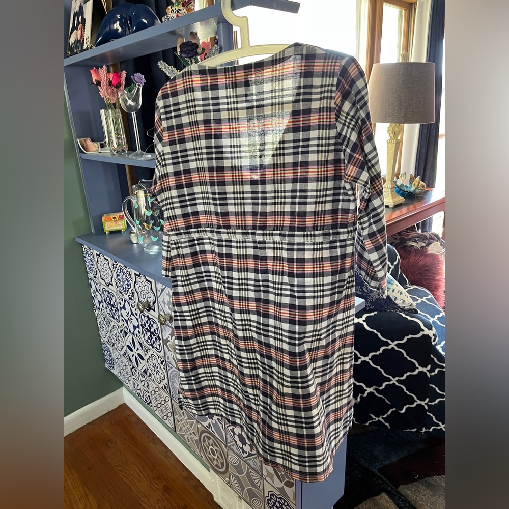 Vintage madras dress